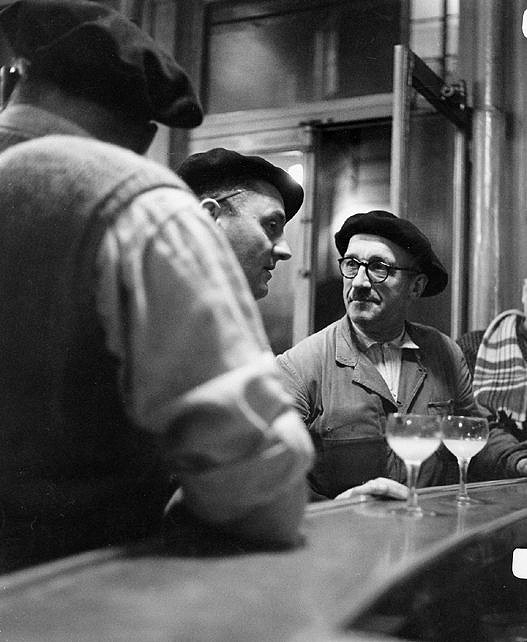 A Chat at the Bar , France about 1953--1958. photo Kees Scherer.jpg